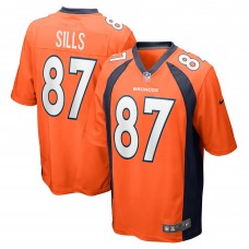 Игровая джерси David Sills Denver Broncos Nike Team Game -  Orange