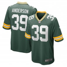Игровая джерси Green Bay Packers Zayne Anderson Nike Green Team Game Игровая джерси Green Bay Packers Zayne Anderson Nike Green Team Game