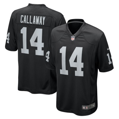 Игровая джерси Marquez Callaway Las Vegas Raiders Nike Team Game -  Black