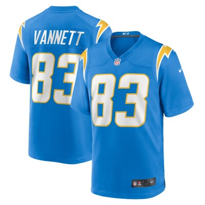 Игровая джерси Nick Vannett Los Angeles Chargers Nike Team Game -  Powder Blue