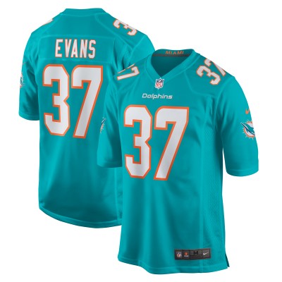 Игровая джерси Darrynton Evans Miami Dolphins Nike Team Game -  Aqua