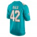 Игровая джерси Joshua Kalu Miami Dolphins Nike Team Game -  Aqua