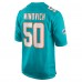 Игровая джерси Chase Winovich Miami Dolphins Nike Team Game -  Aqua