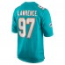 Игровая джерси Rashard Lawrence Miami Dolphins Nike Team Game -  Aqua