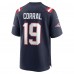 Игровая джерси Matt Corral New England Patriots Nike Team Game -  Navy