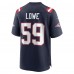 Игровая джерси Vederian Lowe New England Patriots Nike Team Game -  Navy