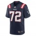 Игровая джерси Tyrone Wheatley New England Patriots Nike Team Game -  Navy