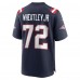 Игровая джерси Tyrone Wheatley New England Patriots Nike Team Game -  Navy