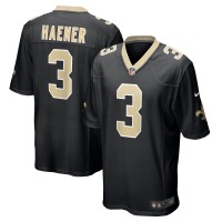 Игровая джерси Jake Haener New Orleans Saints Nike Team Game -  Black