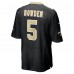 Игровая джерси New Orleans Saints Lynn Bowden Jr. Nike Black Team Game