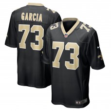 Игровая джерси New Orleans Saints Max Garcia Nike Black Team Game