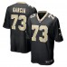 Игровая джерси New Orleans Saints Max Garcia Nike Black Team Game