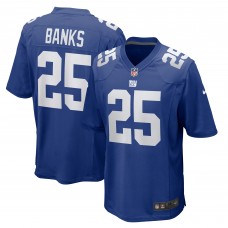 Игровая джерси Deonte Banks New York Giants Nike Team Game -  Royal