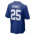 Игровая джерси Deonte Banks New York Giants Nike Team Game -  Royal