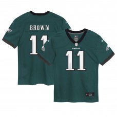 Toddler Philadelphia Eagles A.J. Brown Nike Midnight Green Game Jersey