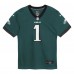 Toddler Philadelphia Eagles Jalen Hurts Nike Midnight Green Game Jersey