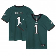 Малышам Philadelphia Eagles Jalen Hurts Nike Green Team Player Game Jersey