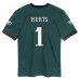 Малышам Philadelphia Eagles Jalen Hurts Nike Green Team Player Game Jersey