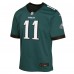 Подростковая  игровая джерси Philadelphia Eagles A.J. Brown Nike Green Game
