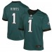 Подростковая Philadelphia Eagles Jalen Hurts Nike Green Game Jersey