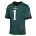 Подростковая Philadelphia Eagles Jalen Hurts Nike Green Game Jersey