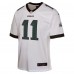 Подростковая  игровая джерси Philadelphia Eagles A.J. Brown Nike White Game