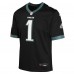 Подростковая Philadelphia Eagles Jalen Hurts Nike Black Game Jersey