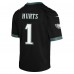 Подростковая Philadelphia Eagles Jalen Hurts Nike Black Game Jersey