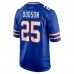 Игровая джерси Tyrel Dodson Buffalo Bills Nike Team Game -  Royal