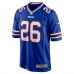 Игровая джерси Ty Johnson Buffalo Bills Nike Team Game -  Royal