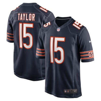 Игровая джерси Trent Taylor Chicago Bears Nike Team Game -  Navy