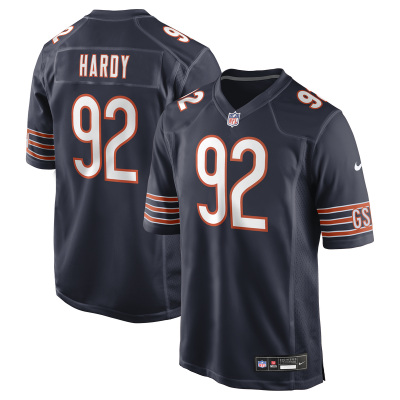 Джерси Chicago Bears Daniel Hardy Nike Navy Team Game