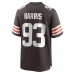 Игровая джерси Shelby Harris Cleveland Browns Nike Team Game -  Brown