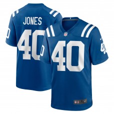 Игровая джерси Jaylon Jones Indianapolis Colts Nike Team Game -  Royal