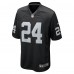 Игровая джерси Marcus Peters Las Vegas Raiders Nike Team Game -  Black