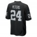 Игровая джерси Marcus Peters Las Vegas Raiders Nike Team Game -  Black