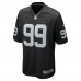 Игровая джерси Nesta Jade Silvera Las Vegas Raiders Nike Team Game -  Black