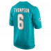 Игровая джерси Skylar Thompson Miami Dolphins Nike Team Game -  Aqua