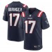 Игровая джерси Bryce Baringer New England Patriots Nike Team Game -  Navy