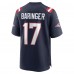 Игровая джерси Bryce Baringer New England Patriots Nike Team Game -  Navy