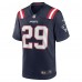 Игровая джерси Isaiah Bolden New England Patriots Nike Team Game -  Navy