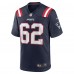 Игровая джерси Sidy Sow New England Patriots Nike Team Game -  Navy