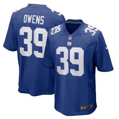 Игровая джерси Gervarrius Owens New York Giants Nike Team Game -  Royal