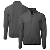 Кофта на короткой молнии New York Giants Cutter & Buck Helmet Cascade Eco Sherpa Fleece- Gray/Black