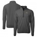 Кофта на короткой молнии San Francisco 49ers Cutter & Buck Helmet Cascade Eco Sherpa Fleece- Gray/Black