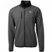 Кофта на молнии Miami Dolphins Cutter & Buck Helmet Cascade Eco Sherpa Fleece - Gray/Black