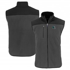 Жилетка Philadelphia Eagles Cutter & Buck Helmet Cascade Eco Sherpa Fleece - Gray