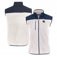 Жилетка Seattle Seahawks Cutter & Buck Helmet Cascade Eco Sherpa Fleece - Oatmeal