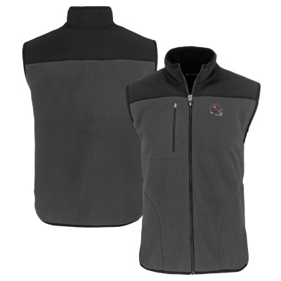 Жилетка Tampa Bay Buccaneers Cutter & Buck Helmet Cascade Eco Sherpa Fleece - Gray