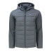 Толстовка Buffalo Bills Cutter & Buck Gray Helmet Evoke Hybrid Eco Softshell Recycled Full-Zip Jacket
